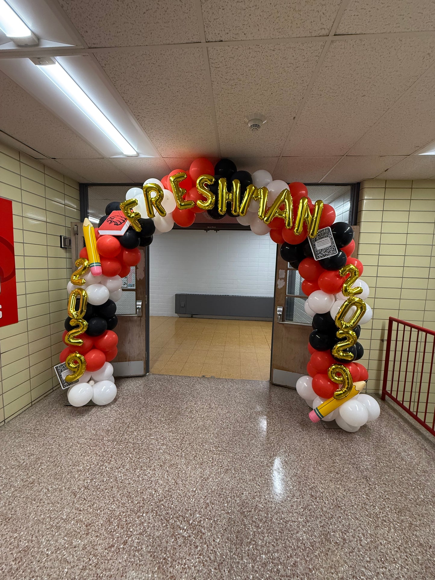 North Chicago High School Balloon Arch Package W/Delivery