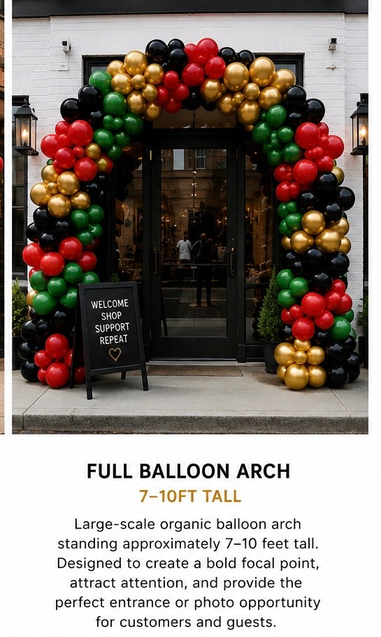 Juneteenth Balloon Arch